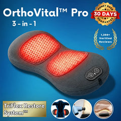 ORTHEVIA OrthoVital™ Pro 3-in-1 Back Massager