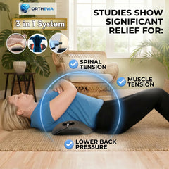 ORTHEVIA OrthoVital™ Pro 3-in-1 Back Massager